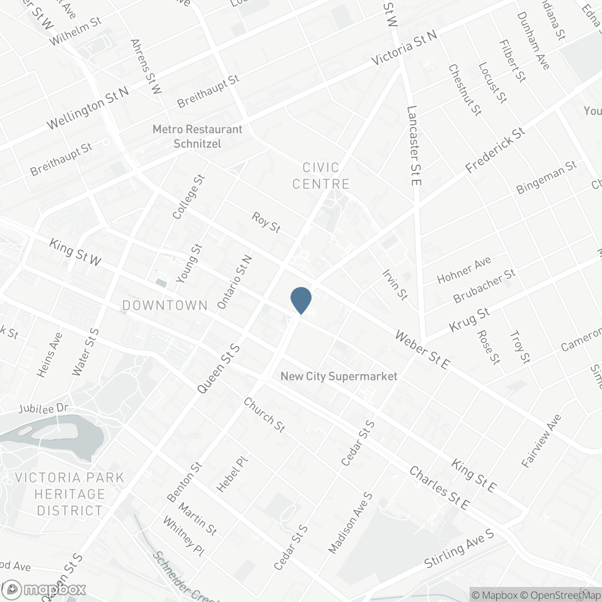 60 FREDERICK Street Unit# 1213, Kitchener, Ontario N2C 0H7